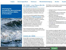 Tablet Screenshot of meeresschutz.info